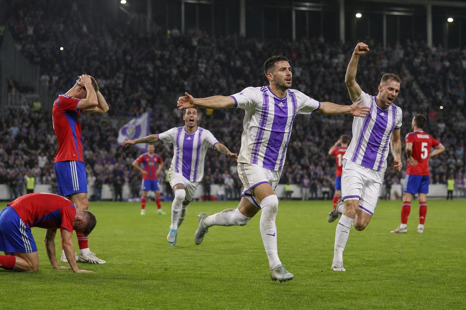 Három góllal fordított az Újpest, a Vasas továbbra sem tud nyerni a Szuszában