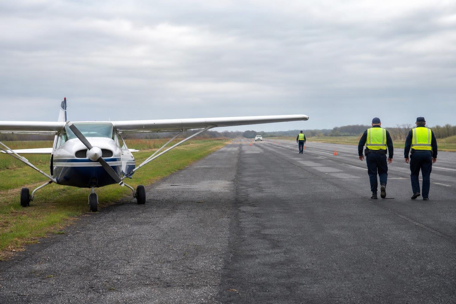 Közös ellenőrzést indítottak a kalocsai repülőtéren ellopott Cessna miatt