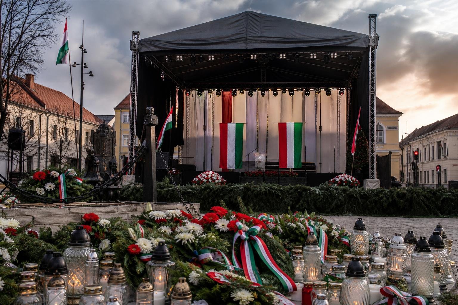 Magyar Péter Mohácson: a vereség helyett a megmaradás üzenetét emelte ki