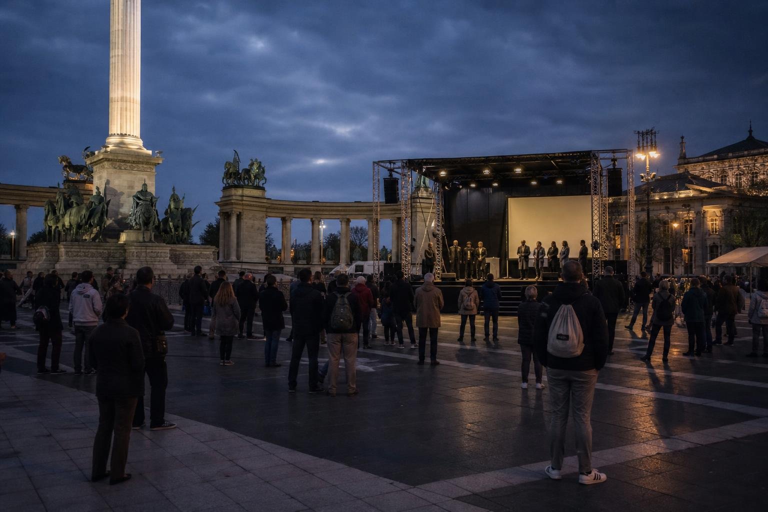 Ellentmondásos üzenetekkel zajlott a Ne féljetek 2.0 rendezvénye a Kossuth téren