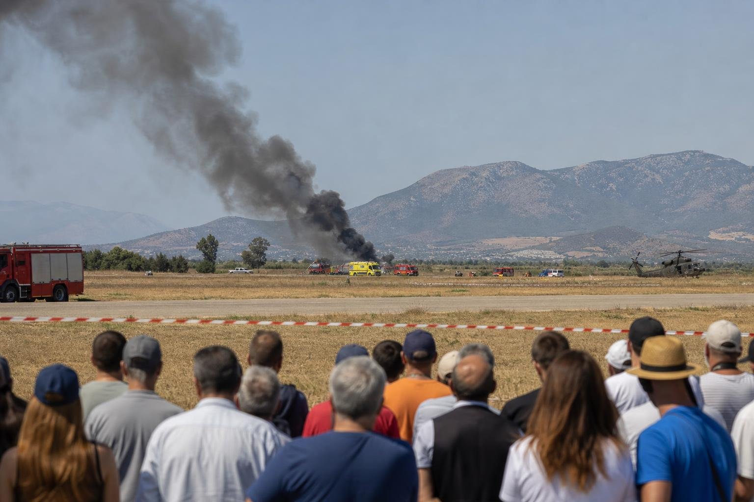 Lezuhant egy F–4 Phantom a Tanagra repülőtér légibemutatóján
