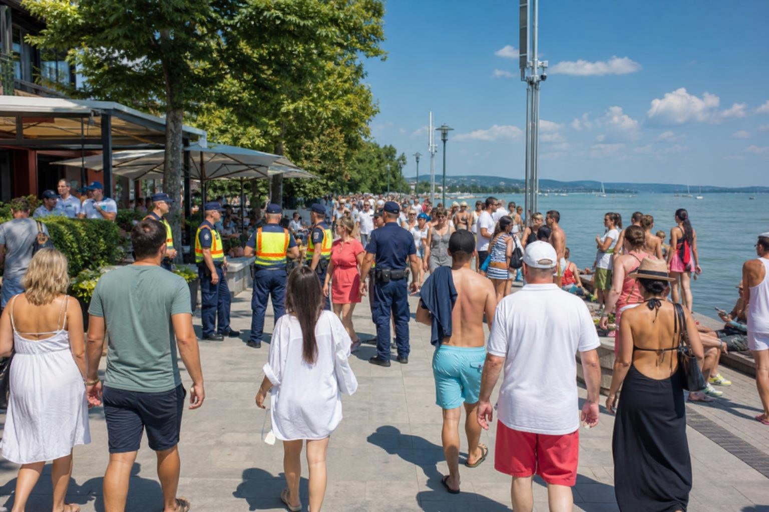 Siófokon regisztrálták a legtöbb nyári bűncselekményt a balatoni települések közül